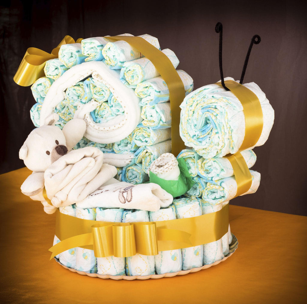 Handgefertigte Windeltorte